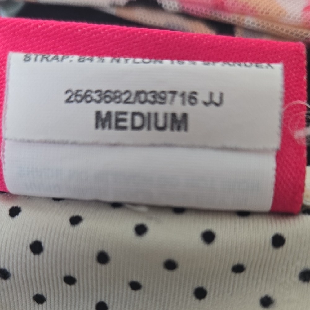Betsey Johnson Floral Halter Swim Set - Pink and Cream - Picture 11 of 11